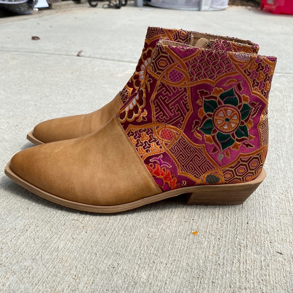 Brand new - never been worn. Antelope boots from a high end boutique.